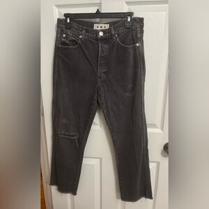 AMO‎ | Loverboy Washed Black with Destroy Cotton Sz 28